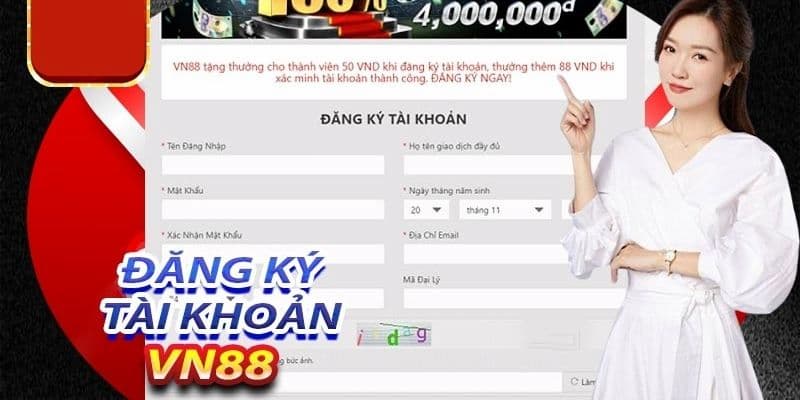 Hướng dẫn tham gia đăng ký VN88