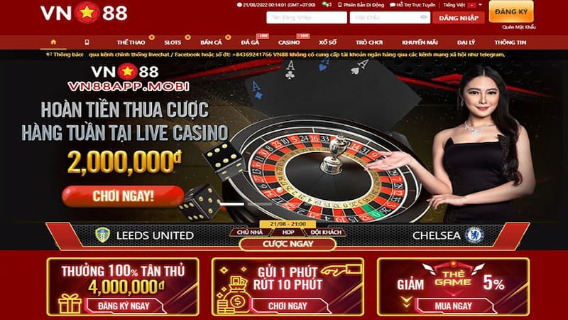 Về chúng tôi VN88: Thương hiệu cá cược giải trí top 1 2 Các danh mục game đang có tại đây